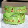 Order  Go Grosgrain - Merry Christmas Tree Lime/Red